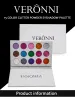 Shadow Veronni 15 Colors Glitter Eyeshadow Pallete Pressed Shimmer Pigment Glitters Eye Makeup Palette Diamond Cosmetic Magnet Palette