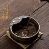 Herbata filiżanka duże lotosu nasiona mistrz mistrz japońskim ręcznie robiony złocanie żelazna szklanka miska ceramiczna szklanka