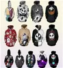 The Nightmare Before Christmas Hoodie 3D Print Sweatshirts Hoodies Cosplay Sally Jack Skellington Santa Zipper Jacketrock MX200819777789