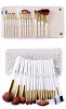 Kits MSQ Roman style 15pcs Makeup Brushes Set High Quality Soft Hair professional Cosmetic Tool full kit with PU Leather Case makeup