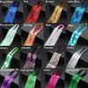 1 PC Sparkle Hairsel Tinsel Shiny Shiny Girls Wastor Weacher 36 pollici abbaglia estensioni per capelli per le donne Strisce