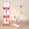 DARIS Spray Floor Mop With Reusable Microfiber Pads 125cm Long Handle Flat For Home Kitchen Cleaning Tools 360° Rotation 240412