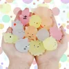 1236PCS dla dzieci Kawaii Zwierzęta Squishies Mochi Squishy Toys Glow in the Dark Party Favors Favors Stress Relief 240410