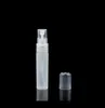 5ml Frost Transparent Platpl Plastic Garrafa de 5cc Garrafas de spray Mini 5 ml Atomizador de embalagem vazio Bottle8454825