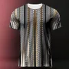 2024 Stripe verticale masculine T-shirt à manches à manches courtes à manches courtes à manches courtes Men de luxe Men de luxe à manches courtes Hip Hop Street Vêtements Top Shorts Casual Casuals DDTX154