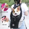 Hondendrager schouderrugzakken comfortabele doggy front rugzak puppy tassen voor puppy voor fietsen wandelen camping tas