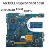 Carte mère pour Dell Inspiron 5458 5558 5758 LAPTOP Motherboard LAB843P CN0F0T2K 0F0T2K CPU 3205U 920M SR215 N16VGMB1 DDR3 DDR3
