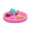 Baking Moulds Three-dimensional Dolphin Fondant Silicone Mold Soft Pottery Handmade Soap Cloth Spot Wholesale 15-214