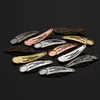 10 pieces/round hair clip BB clip DIY hair clip accessories circular small disc bottom support with adhesive beads