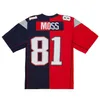 Maglie da calcio cucite 81 Randy Moss 2007 Mesh Legacy Retro Classics Retro Classics Men Women Women Youth S-6XL