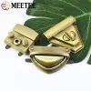 4Pcs Brass Metal Bags Lock Buckles Twist Turn Locks Buckle Handbag Closure Decor Snap Clasps Bag Purse Replace DIY Accessories