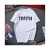 T-shirts masculins 2024 MENS TRAPSTAR T-shirt Designer Men Femmes Hip Hop Top Print Tshirt Summer Fashion Black Sportswear Brand Sweatshi 105