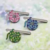 Broches gdhy kleurlijn bal blauw roze groene creatieve weefbeving wollen emailbroche voor vrouw pin schattige trendy sieraden