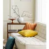 Cuscinetto cuscinetto di velluto in velluto decorativo geometrico 45x45 soggiorno moderno sedia di divano di lusso da letto per casa decorazione