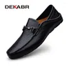 أحذية غير رسمية Dekabr Size 35-49 Men Luxury Laiders moccasins Summer Summer Highs High