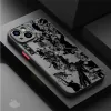 Anime O-One Piece Téléphone Case pour Apple iPhone 13 14 Plus 15 Pro Max 11 Pro 12 Mini XR 8 SE 7 6S XS MAX ARMOR ARMOR ARMOR