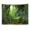 Tapestries Forest Landscape Tapestry Mandala Wall Papers Home Decor Room Room Art