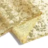 Glitter Sequin Embroidery Table Runner Modern Hotel Wedding Party Supply Decor Home Textile Christmas Banquet Table Decoration