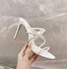 Summer Luxury Margot Renes Sandals Scarpe Floral Butterfly Crystal Bring Slip Slip on Lady Mule Party Abito Slippista Sexy Walking Walking EU35-43 Nuovo