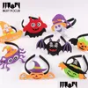 Fascia Halloween fascia pelosa diavolo gatto testa a cerchio ornamenti per capelli pregiudizi per girl skeleton accessori per copricapo y banda 12 dhgarden dhubt