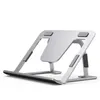 Laptop-Ständer einstellbarer Nicht-Rutsch-Hohl-Out-Desktop-Laptop-Halter Aluminium-Last 10 kg Kühlhalterung für Laptop-MacBook-Tablet