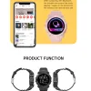 Zegarki Smart Watch Mężczyźni Kobiety Dotknij ekran sportowy Bracelets Bracelets Wristwatch Waterproof Bluetooth dla Androida iOS FD68S Smartwatch Mężczyźni