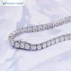 Tianyu Gems Customized 10K 14K 18K Gold 2mm/2.5mm/3mm/3.5mm/4mm Lab Grown Diamond Tennis Chain Bracelet For Women