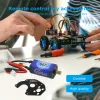 050 RC -Auto gebürstete Motor mit Metallmontage RC gebürstetem Motor Ersatzzubehör RC Crawler Car Motor für Axial SCX24 AXI00002