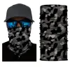 Utomhus sömlös magisk halsduk skid camo halv ansiktsmask bandana nack varmare pannband turban cykelmask cpa4459 0412