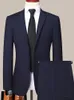 Mens Highquality Suit Business Professional Youth Office Worker Formal Dress Wedding Banquet Gentleman Twopiece 240412