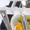 フックドリームバーグステンレス鋼マイクロ波オーブンラック棚取り外し可能なキッチン食器棚ホームバスルームストレージホルダー