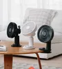 Elektrische fans USB Oplaadbaar draagbare bureauventilator vouwen koelventilator buiten camping mini vloerventilator 4000 mah thuiskantoor stille fan met clip