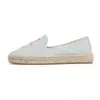 カジュアルシューズespadrilleプラットフォームzapatillas mujer 2024トップファッションサパトスはココナッツシューズバレエのためにスリップオン