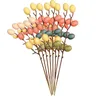 Vasos 8pcs Decorações de ovos Diy Skewers Arranjo em casa Decoração de flores Conjunto de cães vintage natal