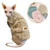 Herbst Winter Katze Kleidung weich gemütlich warmes Fleece Sphynx Kostüm Welpe Kätzchen Jacke Mantel Haustierpullover für kleine Hunde Kleidung