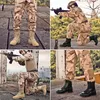 Fitness Shoes GOMNEAR Military Tactical Boots Waterproof Man Mountain Hiking Cowhide Trekking Men's Desert Breathable