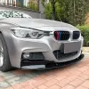 W przypadku BMW 3 serii F30 F30 F31 M-Tech 320i 2013-2019 Zestaw przedniego zderzaka SPOILER SPOLITER ZESPÓŁ ZAKAZMIĆ CANARD Canard Lip Splitter Akcesoria