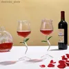 Бокалы для вина розовые красные винные хваны