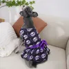 Vêtements de chien 4 couleurs sprin / robe arc d'été halloween faire des vêtements drôles de nage de compagnie poméranian bichon frisé schnauzer