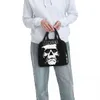 Monster Skull Isolated Lunch Bag läckesäker Frankenstein Horror Movie Meal Container Cooler Bag Lunch Box Tote Beach Outdoor