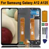 6.5 "OEM för Samsung Galaxy A12 LCD A125F A125F/DS Display Touch Screen Digitizer för Samsung A12 -skärmutbytesdel