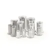 50/100pcs -Muttern M3 M4 M5 M6 M8 M10 M12 Flachmetrische Gewinde -Nieten Aluminium Flansch Rivnut Insert Nutsert Muttern Befestigungselemente