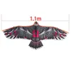 11m Eagle Kite With 30 Meter Line Large Plane Flying Bird Kites Children Gift Family Trips 240407