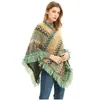 Women Cape 0C0025 Spring and Autumn Cloak Style retro Travel Travel Colorf Colorf z tassels Dostosowanie Dostawa odzież odzież DH92W