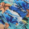 Mäns casual skjortor y2k unisex män hawaiian skjorta hip hop streetwear blommor växt tryck azure strand korta ärm kvinnor aloha tunna toppar