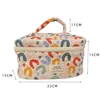 Storage Bags Convenient Cosmetic Pouch Compartment Wear-resistant Women Dustproof Travel Bag Toiletry Case