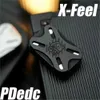 Decompression Toy PDedc Aluminium Panda Push Slider X-Feel Unlimited Bit Magnetic Decompression Toys Gift 240413