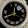 Luxury dall'aspetto completamente guardato per uomo donna top artigianato un unico e costoso Mosang Diamond 1 1 5A orologi per hip hop industriale lussuoso 7868