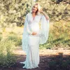 Sukienki macierzyńskie z rękawem koronkowe sukienki ciążowe