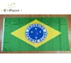 Brésil Cruzeiro Esporte Club Club Flag 35ft 90cm150cm Polyester Flags Decoration Decoration Flying Home Garden Flagg Festive Cadeaux4094654